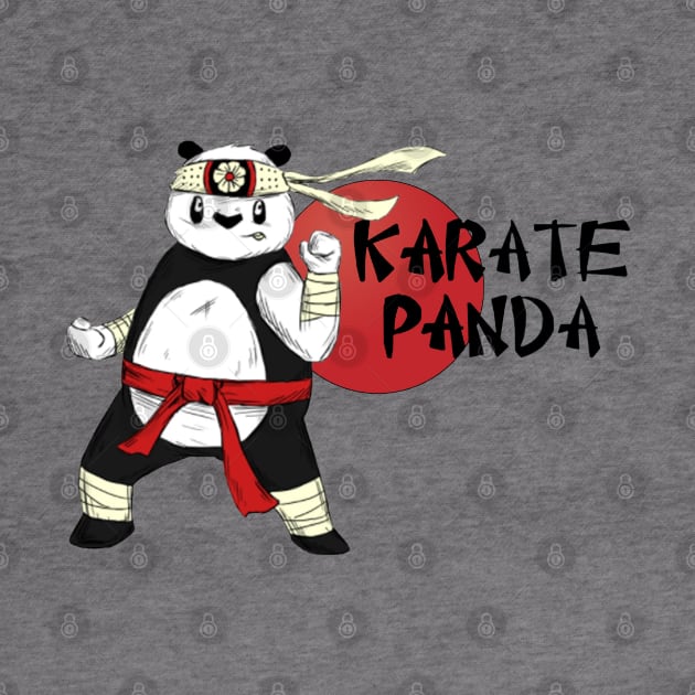 karate panda by lilynamaste